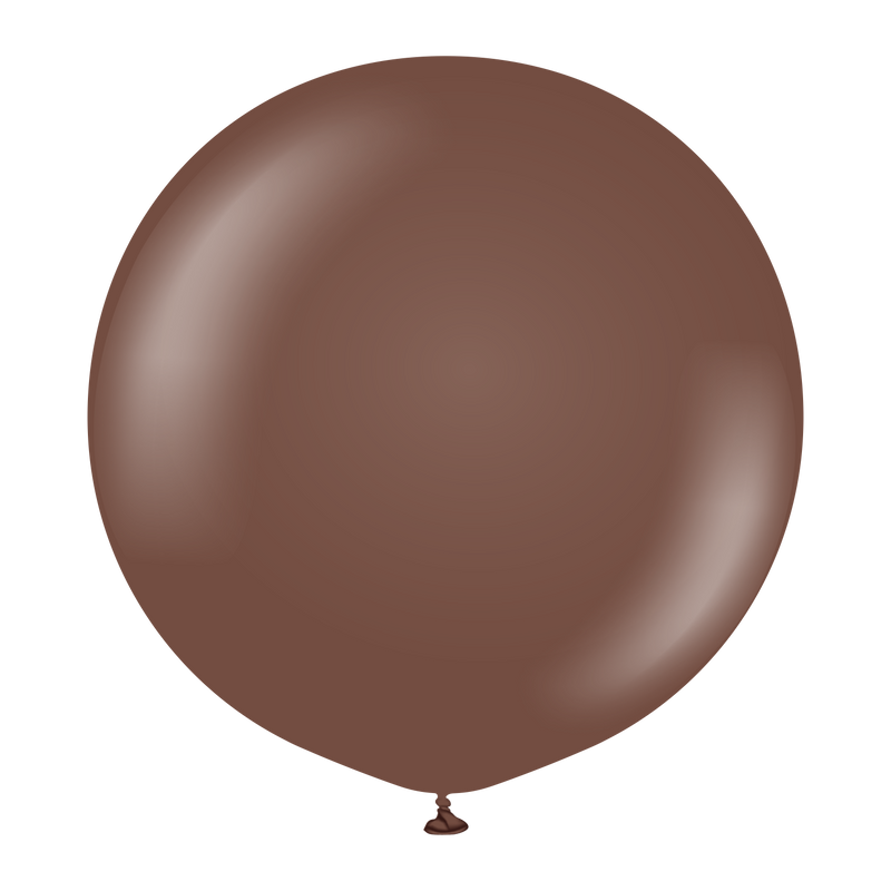 24" KALISAN STANDARD CHOCOLATE BROWN LATEX (2 PER BAG)