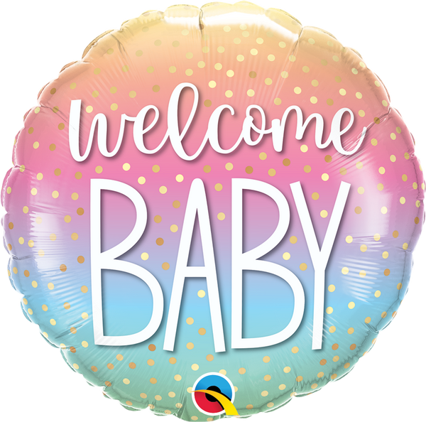 Qualatex 23928 Welcome Baby Foil