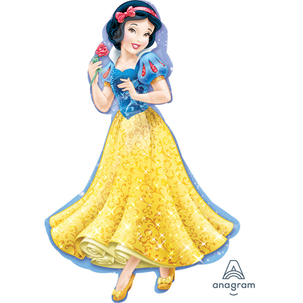 37" SNOW WHITE SHAPE FOIL