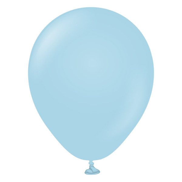 5" KALISAN MACARON BLUE LATEX (100 PER BAG)