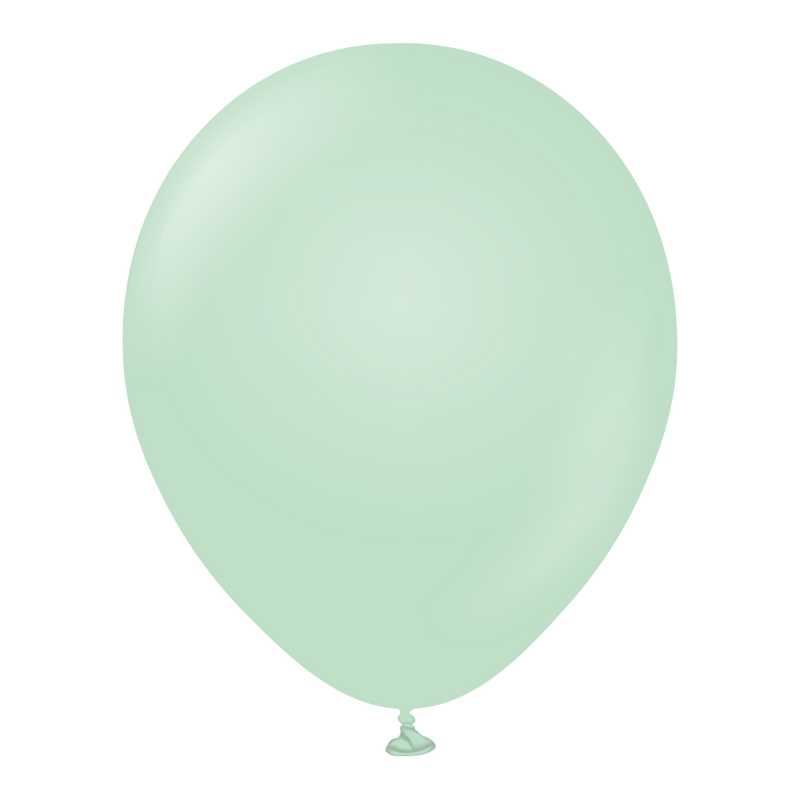 12" KALISAN MACARON GREEN LATEX (100 PER BAG)