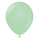 18" KALISAN MACARON GREEN LATEX (25 PER BAG)