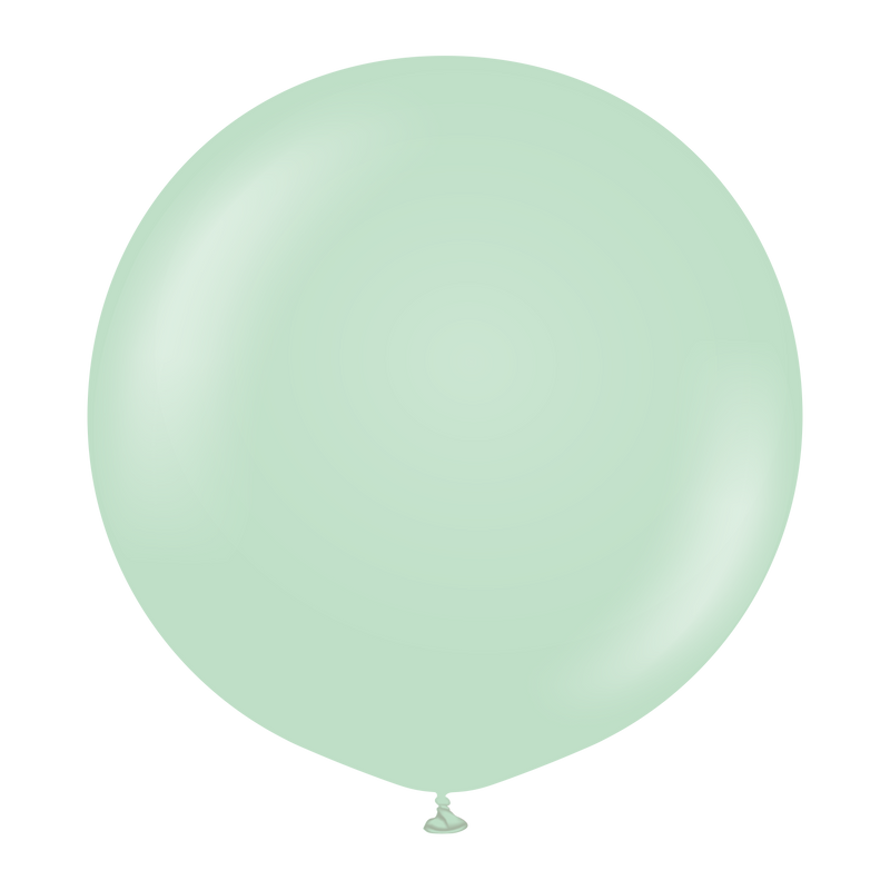 24" KALISAN MACARON GREEN LATEX (2 PER BAG)