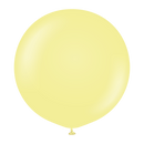 24" KALISAN MACARON YELLOW LATEX (2 PER BAG)