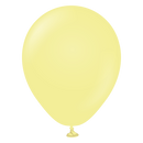 5" KALISAN MACARON YELLOW LATEX (100 PER BAG)