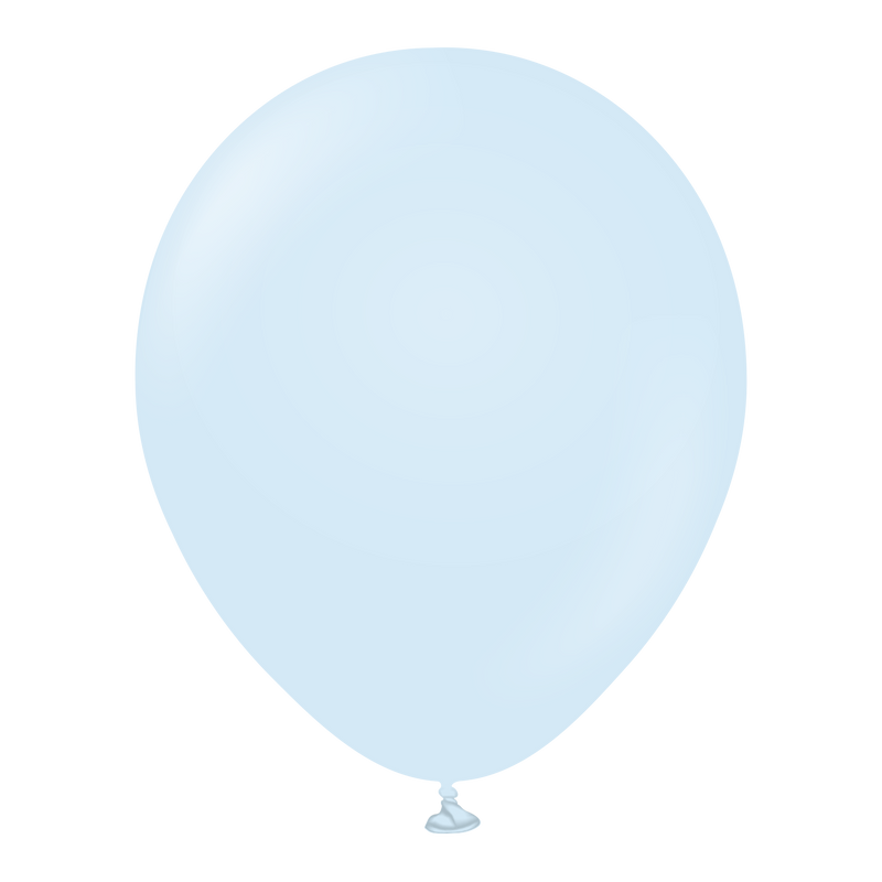 12" KALISAN MACARON BABY BLUE LATEX (100 PER BAG)