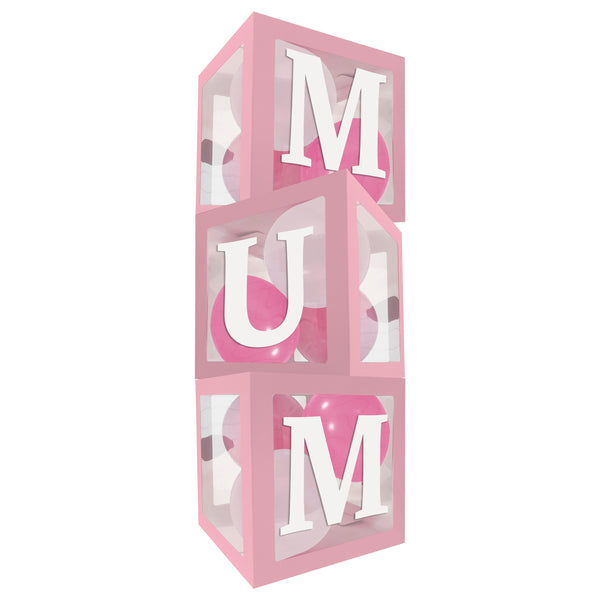 MUM BALLOON BOXES 30cmx30cmx16cm