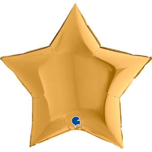 36" STAR GOLD FOIL