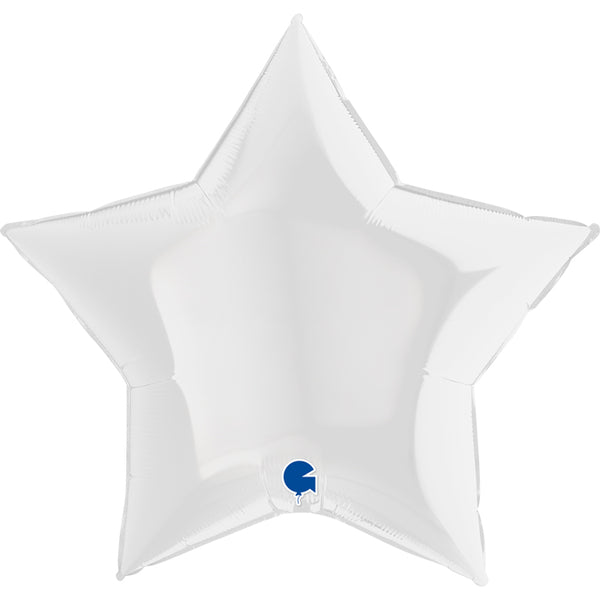 36" STAR WHITE FOIL