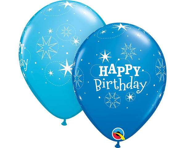 11" Round Birthday Latex Balloons