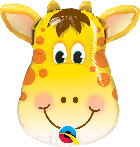 Qualatex 41790 14" Jolly Giraffe Foil Balloon