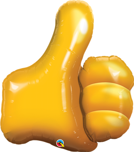 35" THUMBS UP FOIL