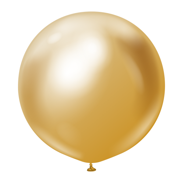 24" KALISAN MIRROR GOLD LATEX (2 PER BAG)