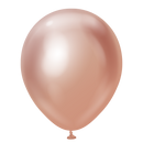 18" KALISAN MIRROR ROSE GOLD LATEX (25 PER BAG)