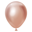 5" KALISAN MIRROR ROSE GOLD LATEX (100 PER BAG)