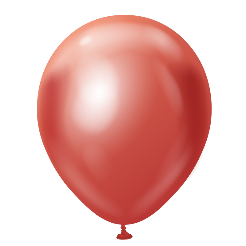 12" KALISAN MIRROR RED LATEX (50 PER BAG)