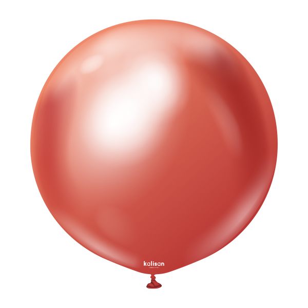 24" KALISAN MIRROR RED LATEX (2 PER BAG)