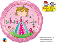 18" ROUND BIRTHDAY PRINCESS