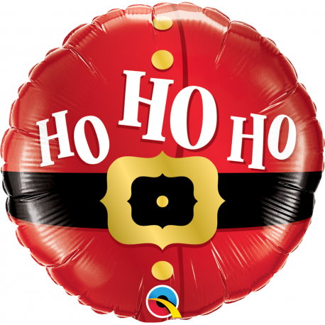 Qualatex 52120 18" HO HO HO Santa's Belt Foil