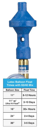 60/40 HELIUM / AIR OUTLET