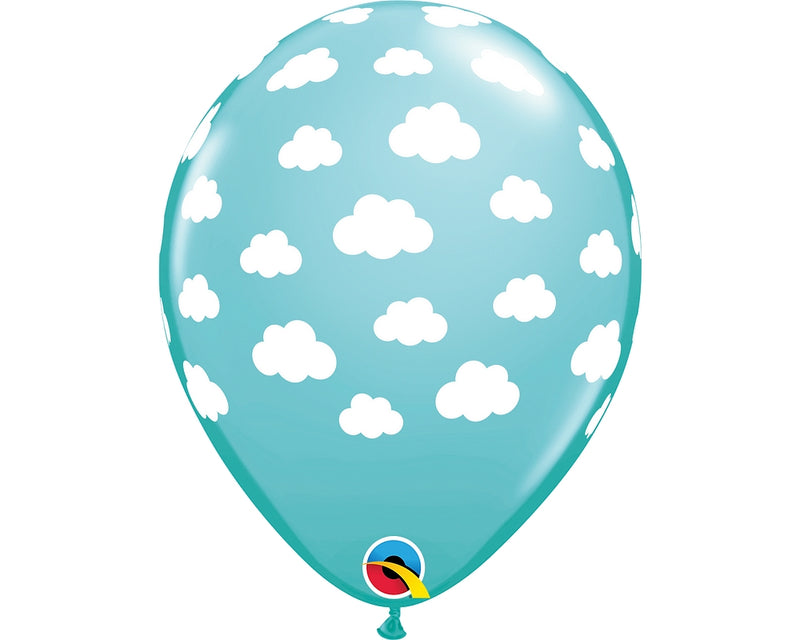11" ROUND CARIBBEAN BLUE CLOUDS (25 PER BAG)