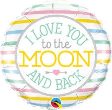 I Love You to the Moon Foil