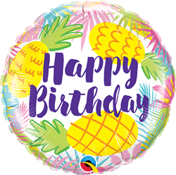Birthday Pineapples Foil