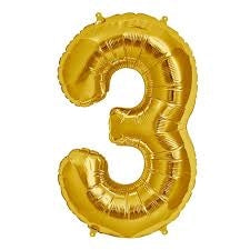 16" NUMBER 3 - GOLD FOIL AIR FILL