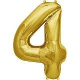 16" NUMBER 4 - GOLD FOIL AIR FILL