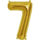 16" NUMBER 7 - GOLD FOIL AIR FILL