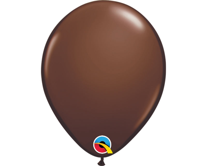 5" Round Chocolate Brown