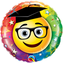 Qualatex 73659 9" Smiley Graduate Foil