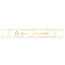 BANNER: BOTANICAL CELEBRATION COMMUNION FOIL BANNER 2.7m