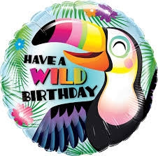 Bday Have a Wild Day Foil