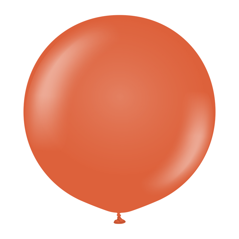 24" KALISAN RETRO RUST ORANGE LATEX (2 PER BAG)