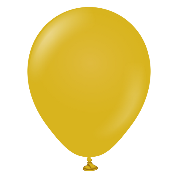 5" KALISAN RETRO MUSTARD LATEX (100 PER BAG)
