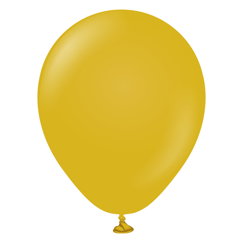 5" KALISAN RETRO MUSTARD LATEX (100 PER BAG)