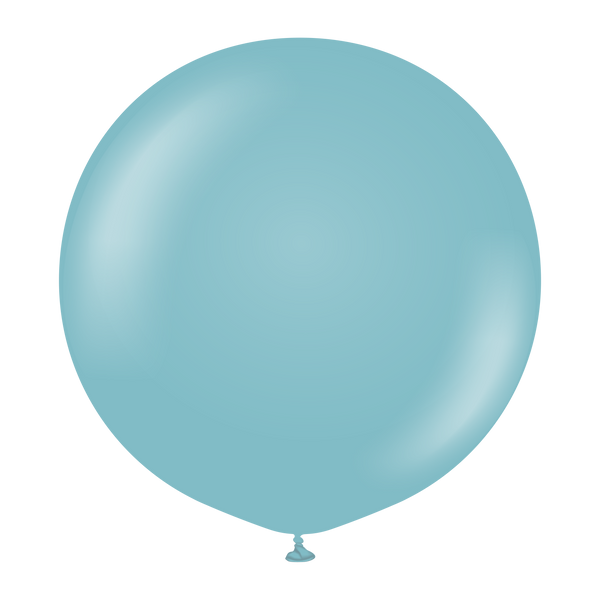 24" KALISAN RETRO BLUE GLASS LATEX (2 PER BAG)