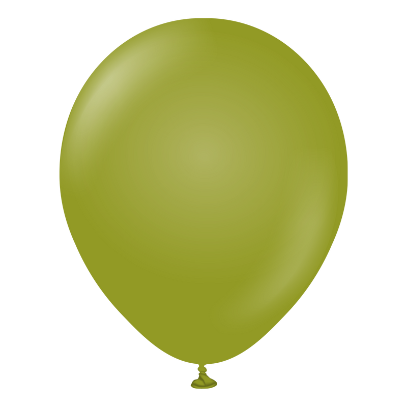 18" KALISAN RETRO OLIVE LATEX (25 PER BAG)