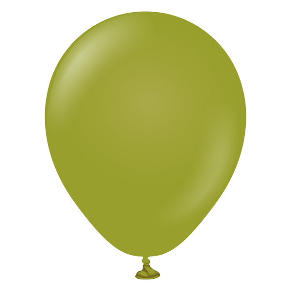 5" KALISAN RETRO OLIVE LATEX (100 PER BAG)