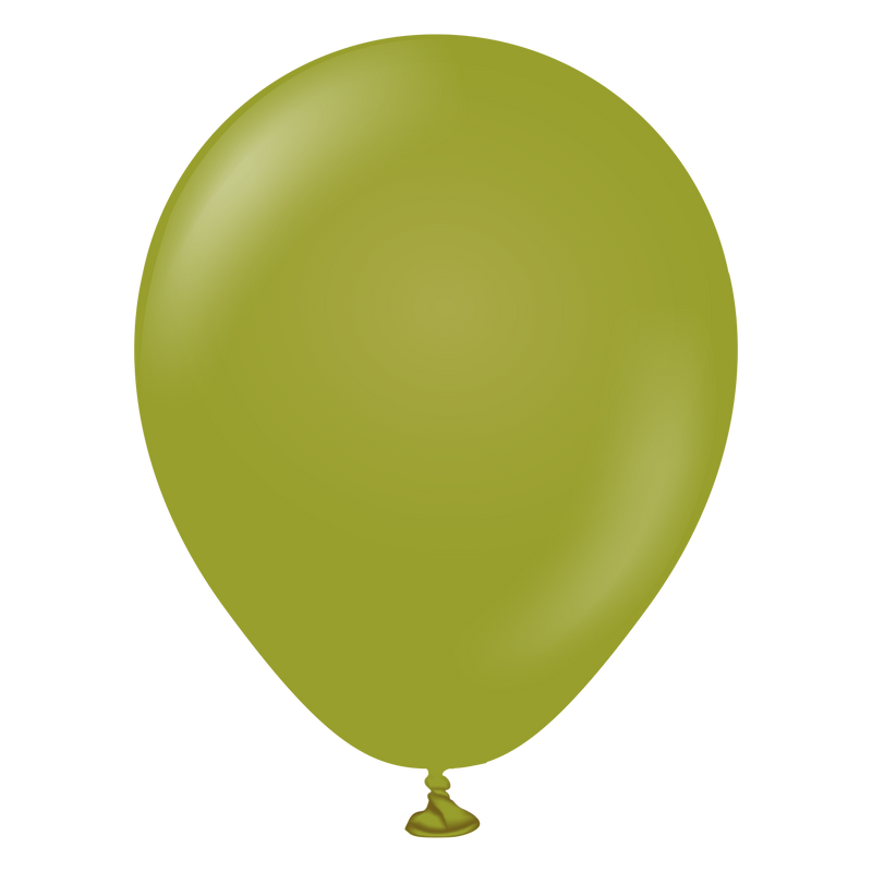 5" KALISAN RETRO OLIVE LATEX (100 PER BAG)