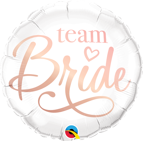 Team Bride Foil Balloon