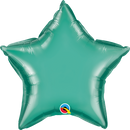 Qualatex 90103 20" Star Chrome Green Foil