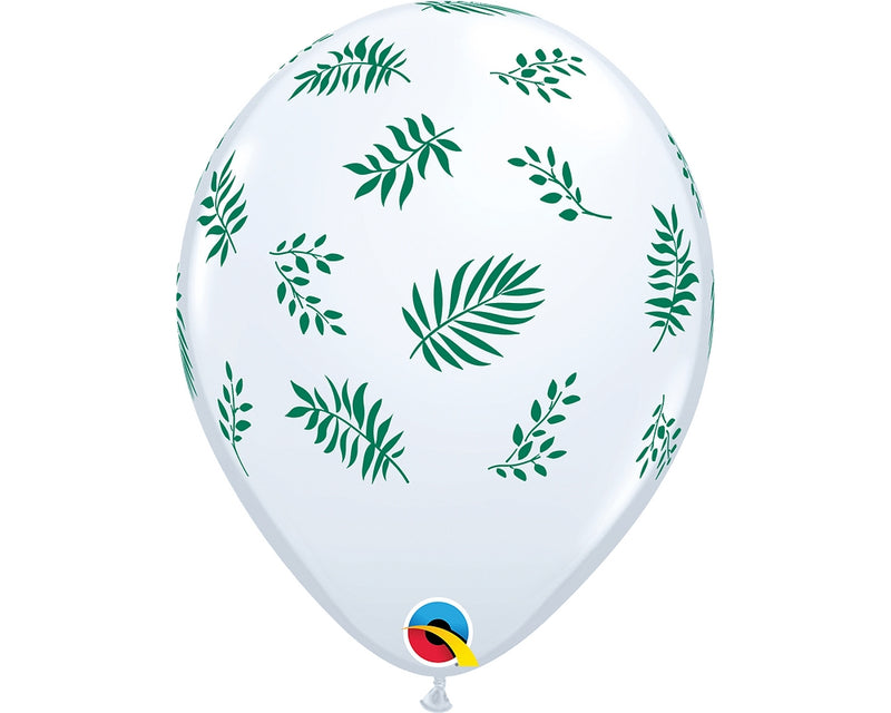 Tropical Greenery Latex Balloons