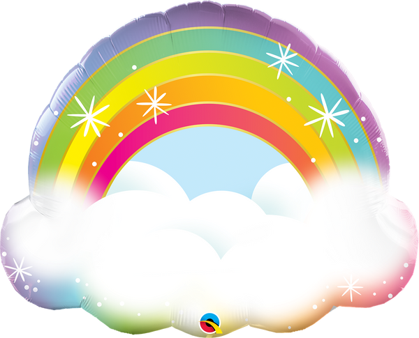 Qualatex 97538 Rainbow Supershape Foil