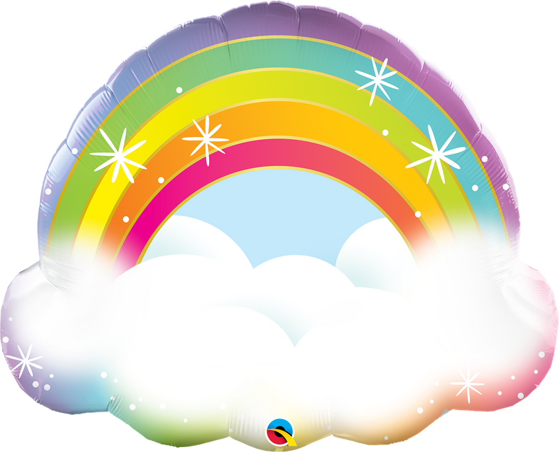 Qualatex 97538 Rainbow Supershape Foil