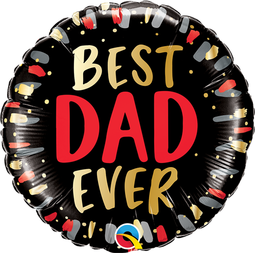 Qualatex 98428 Best Dad Ever Foil