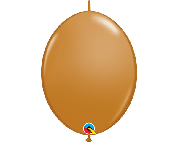 6" QUICKLINK LATEX MOCHA BROWN (50 PER BAG)