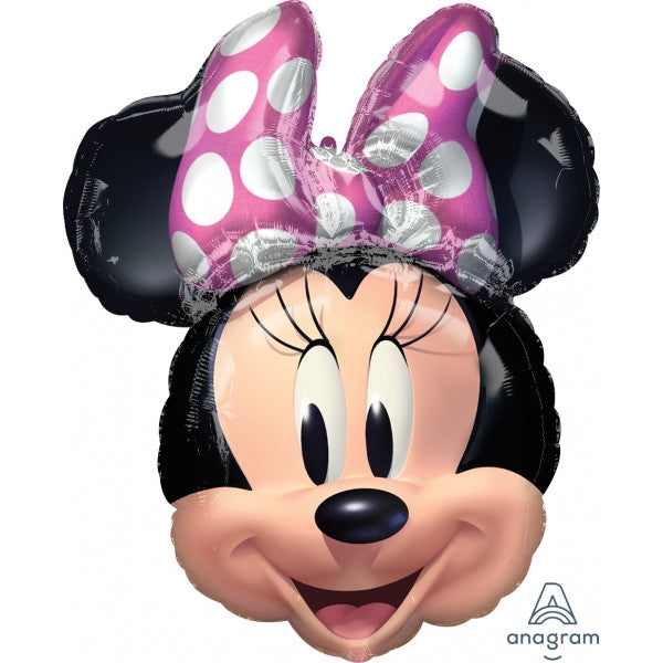 Amscan 4097901 Minnie Mouse Forever Head Foil