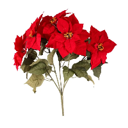 20" Large Poinsettia Bush (12/48)